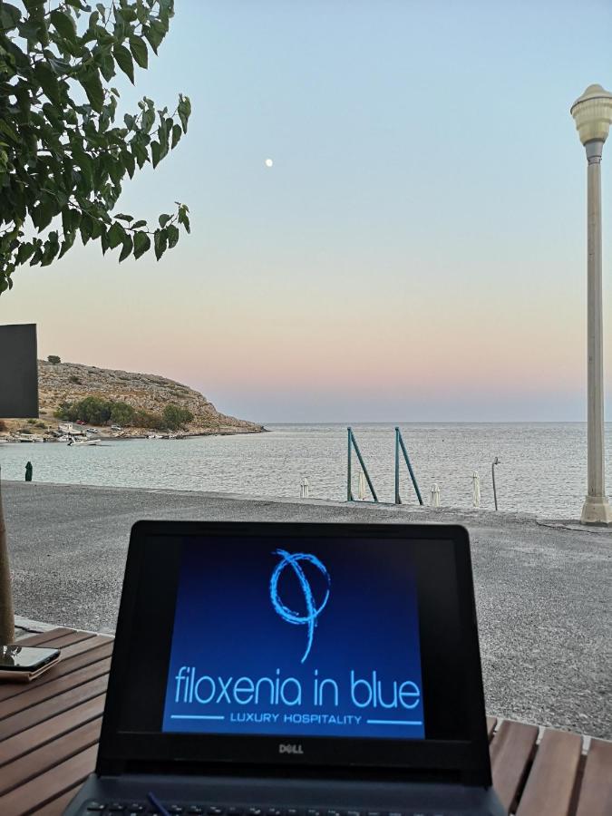 Relax Seaside House By Living In Blue Villa Haraki Exteriör bild