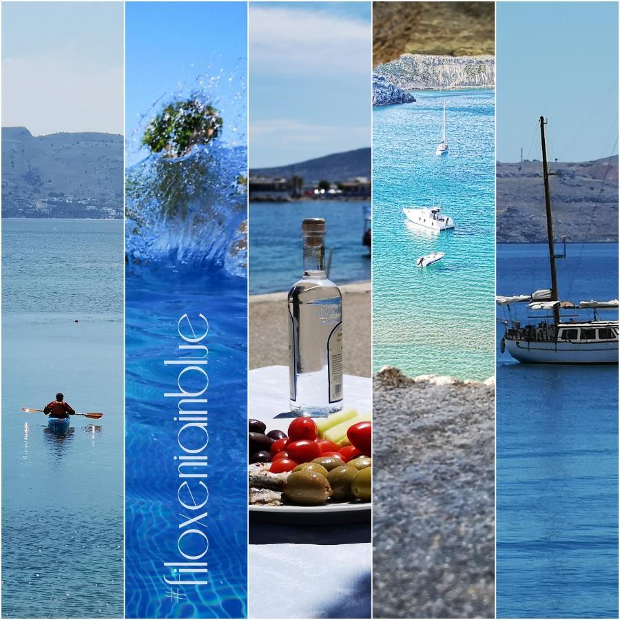 Relax Seaside House By Living In Blue Villa Haraki Exteriör bild